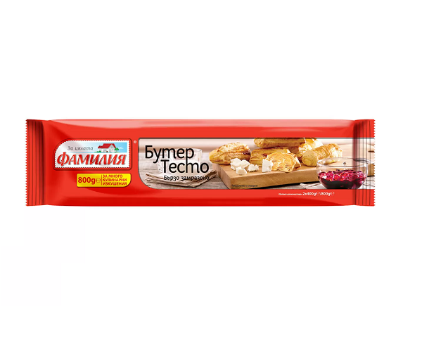 бутер тесто фамилия 800гр.