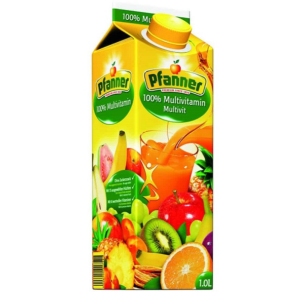 плодов сок pfanner мултивитамин 100% 1л